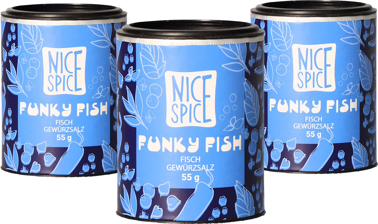 Nice Spice Funky Fish Gewürze Gewürzmischung Banner