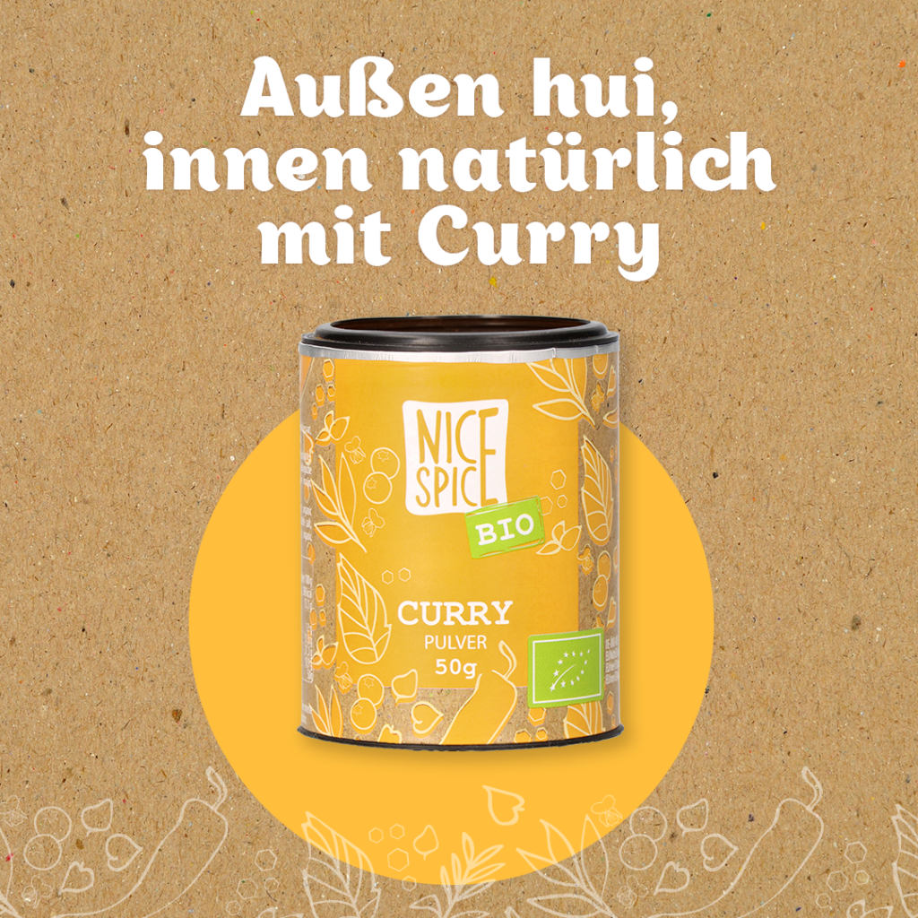 Nice Spice BIO Gewürz Kräuter Curry natürlich